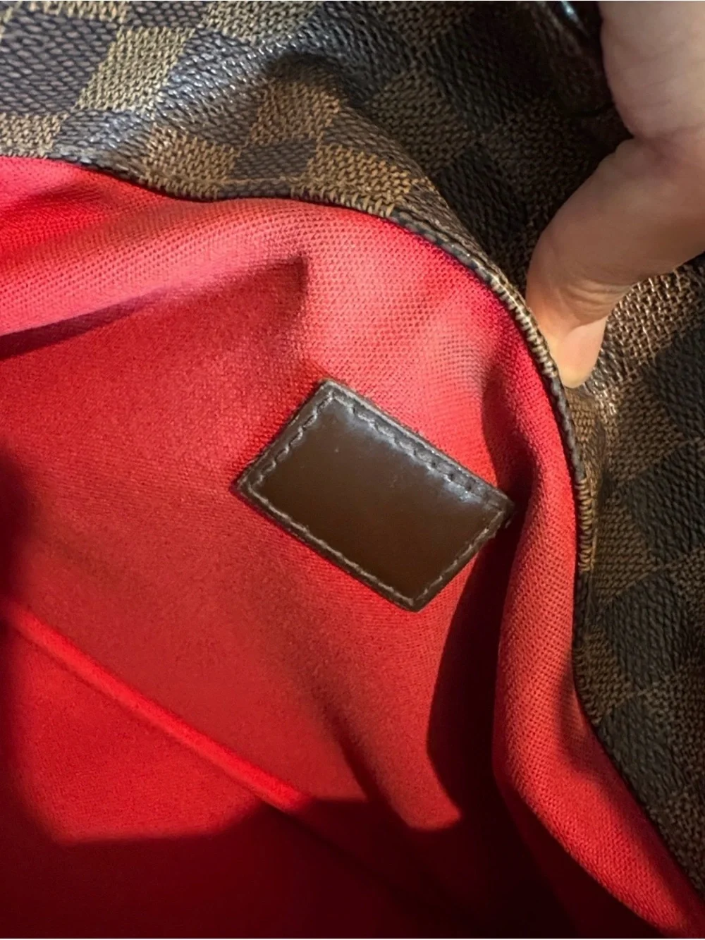 Louis Vuitton Damier Bloomsbury Shoulder Bag